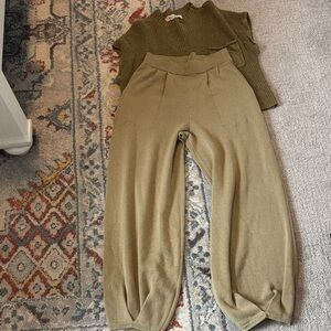 free people knit set!